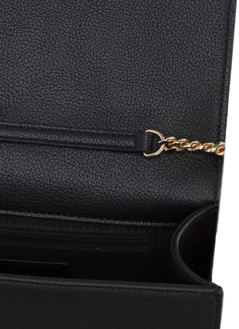 Elisabetta Franchi Pebbled Texture Shoulder Bag