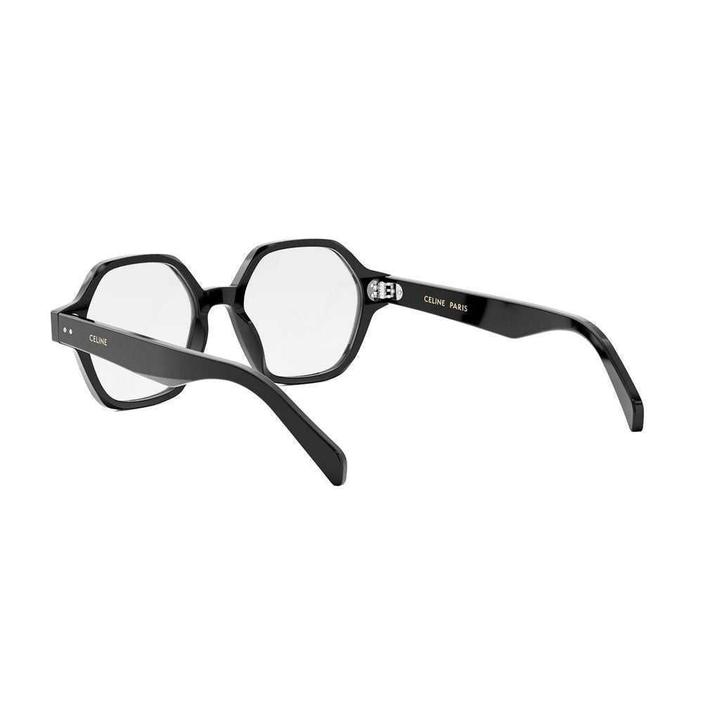 Celine Thin Square Geometric Acetate Optical Glasses