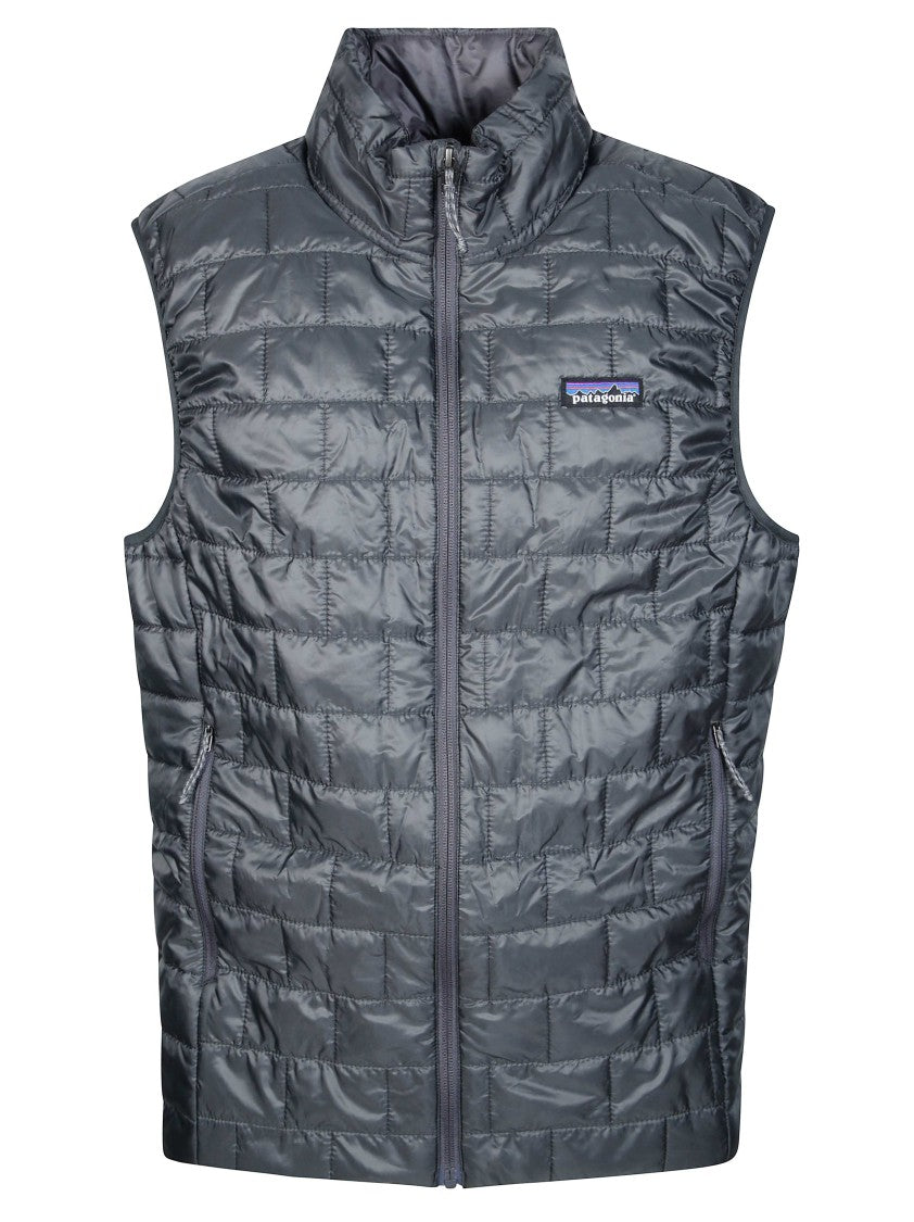 Patagonia Nano Puff Quilted High Collar Sleeveless Vest