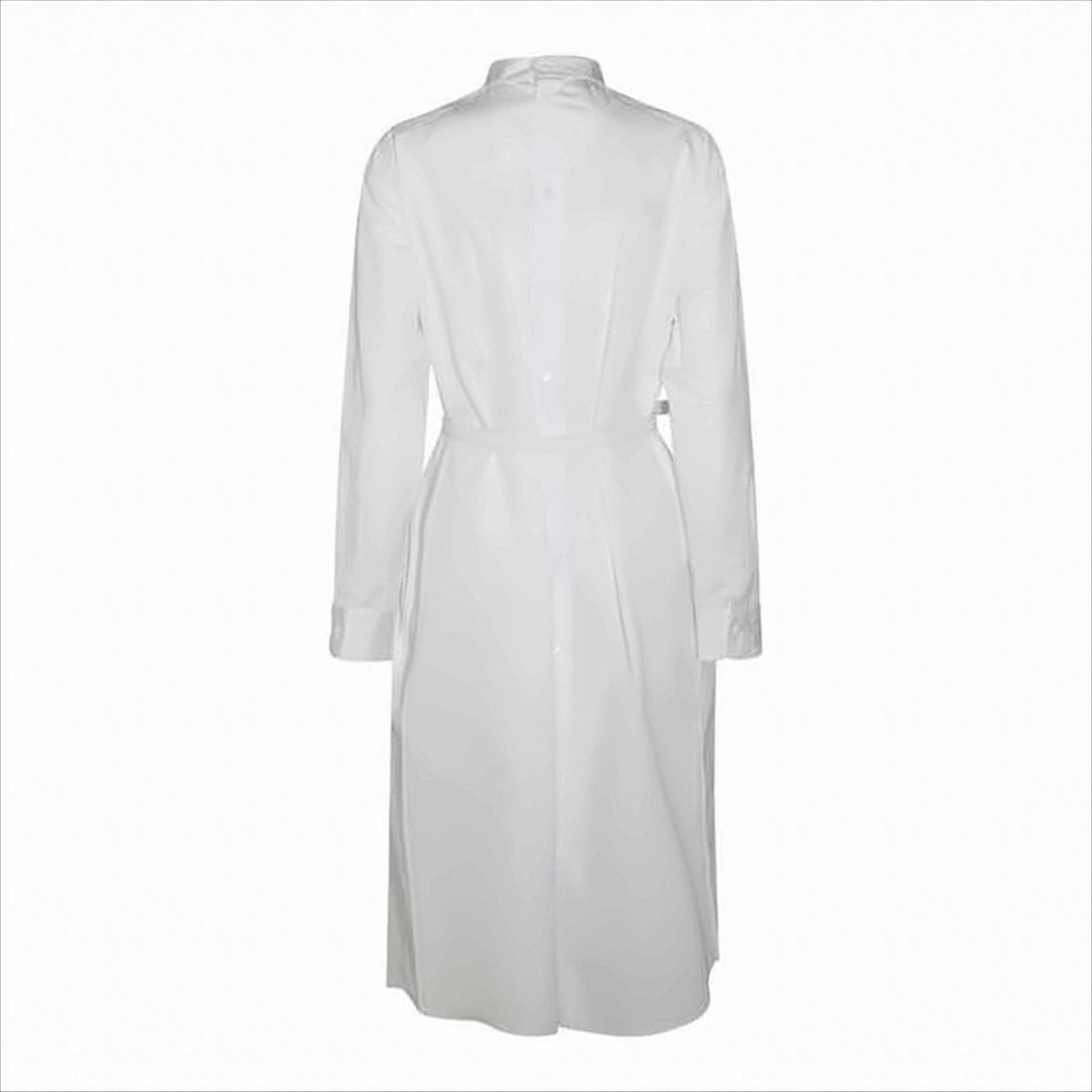 Fendi Midi-Length Cotton Shirt Dress With Tailored Silhouette