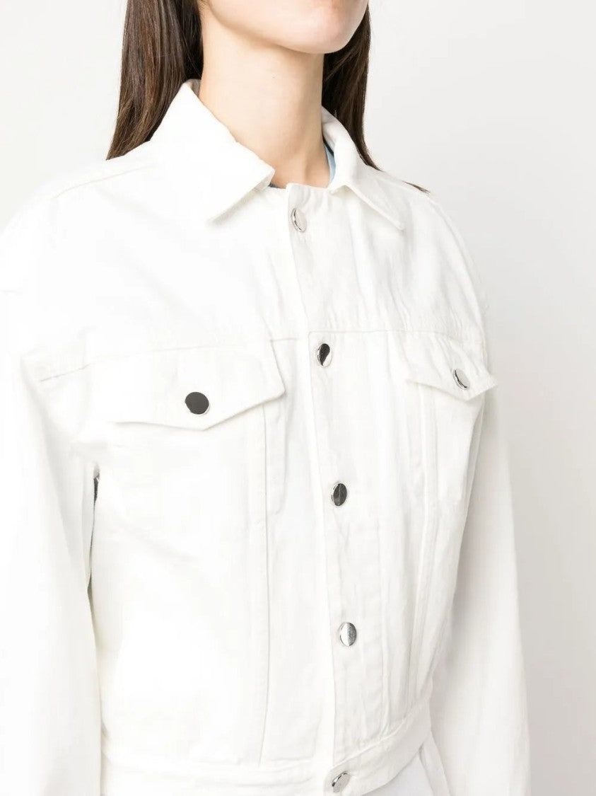Loulou Studio Long-Sleeved Denim Jacket