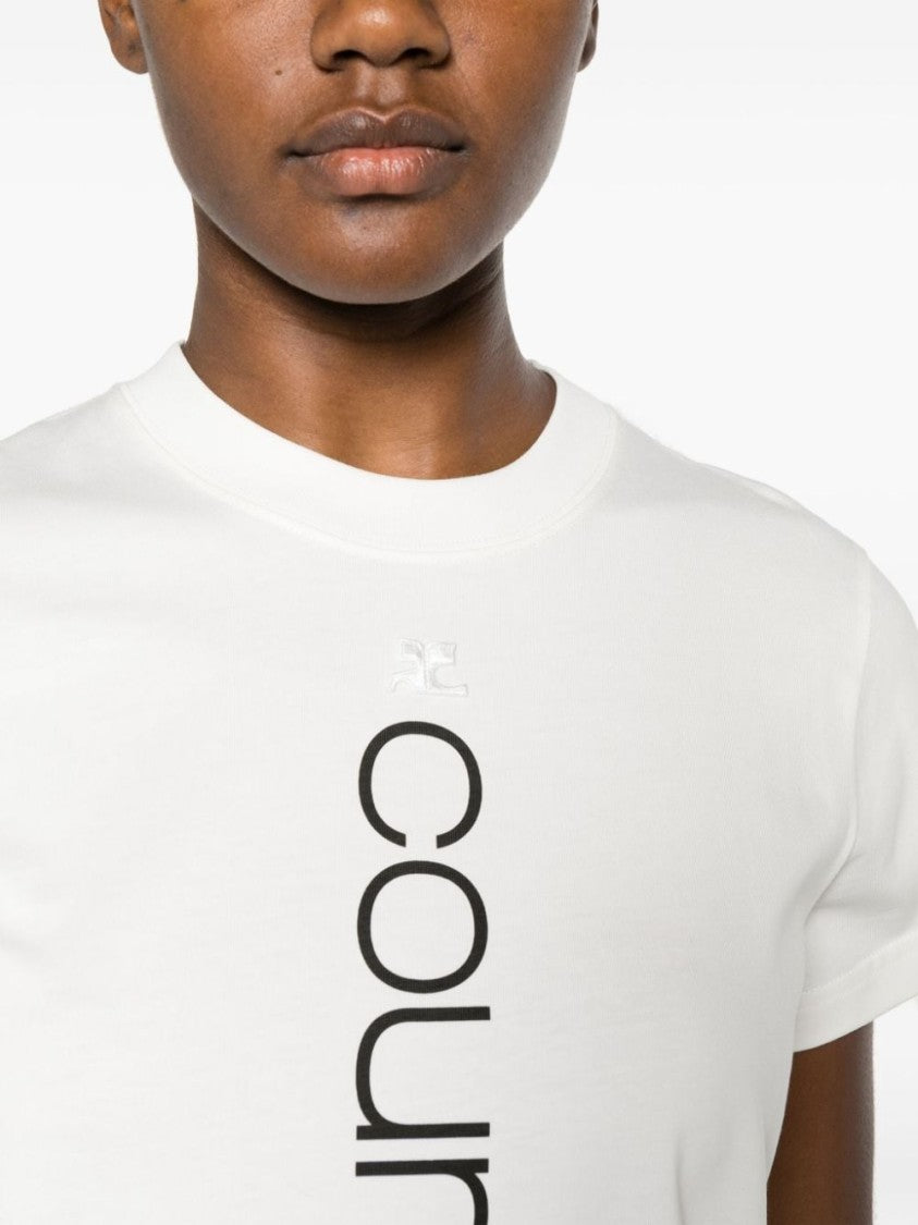Courrèges Classic Organic Cotton T-Shirt