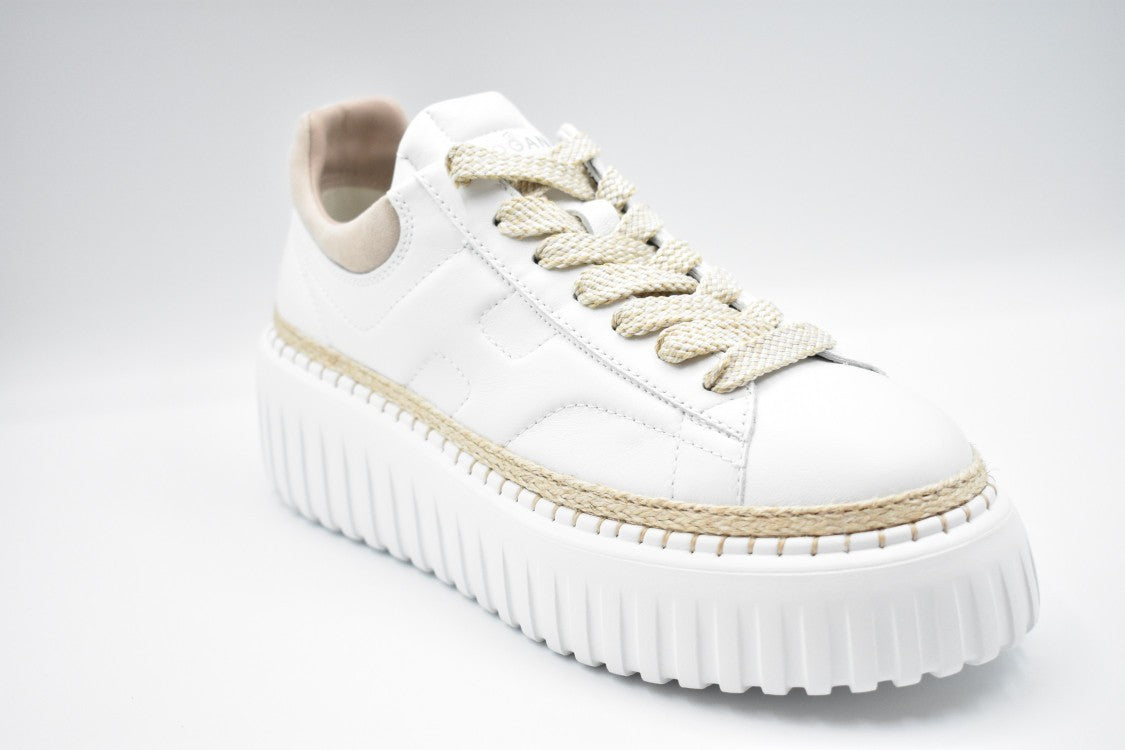 Hogan Laced Sneakers With Rope Detail