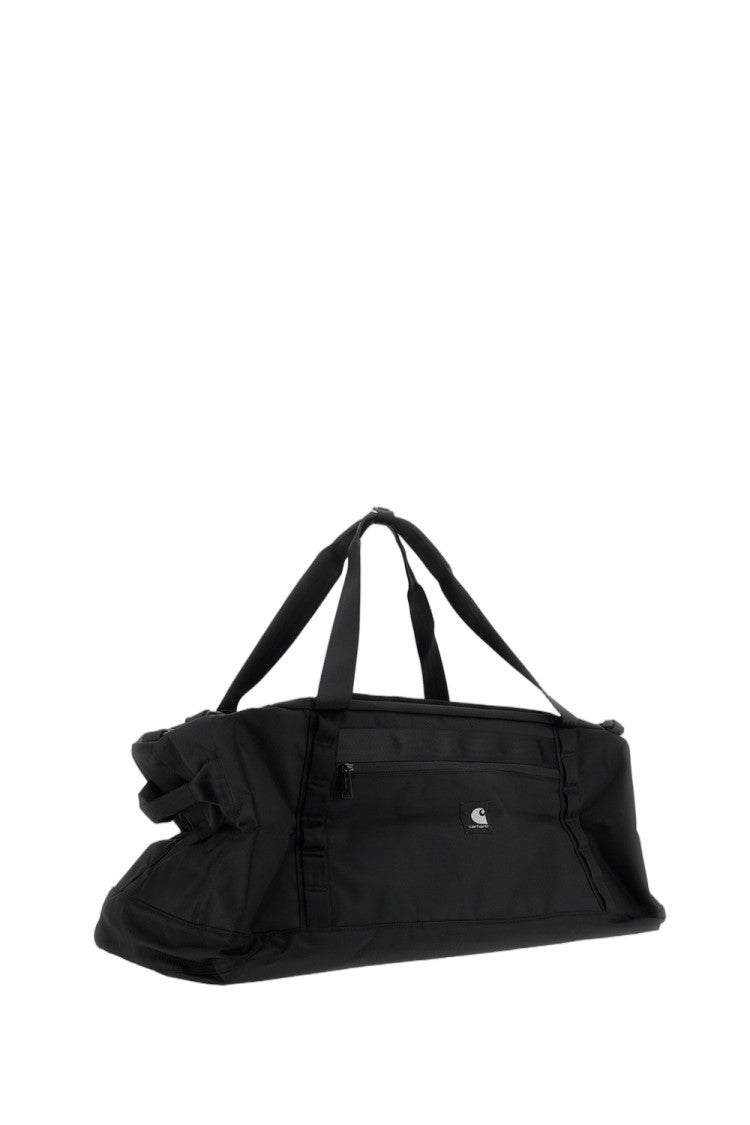 Carhartt Wip Black Richmond Large Water-Repellent Nylon Duffle Bag