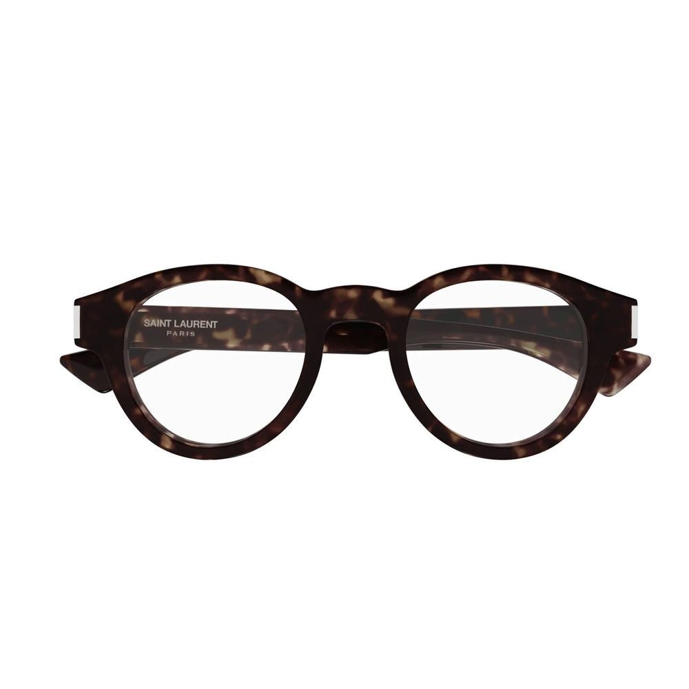 Saint Laurent Sl 792 Linea Corner Angle Havana Tortoiseshell Optical Glasses
