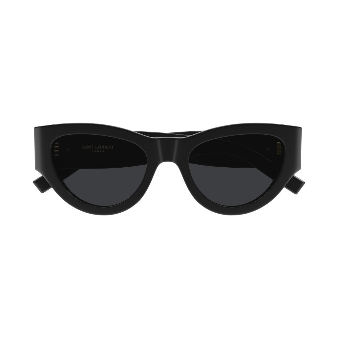 Saint Laurent Cat-Eye Sunglasses With Bold Acetate Frames And Signature Logo