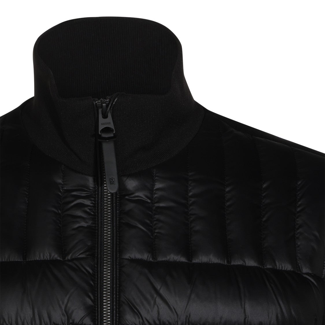 Mackage Black Quilted High Collar Down Jacket