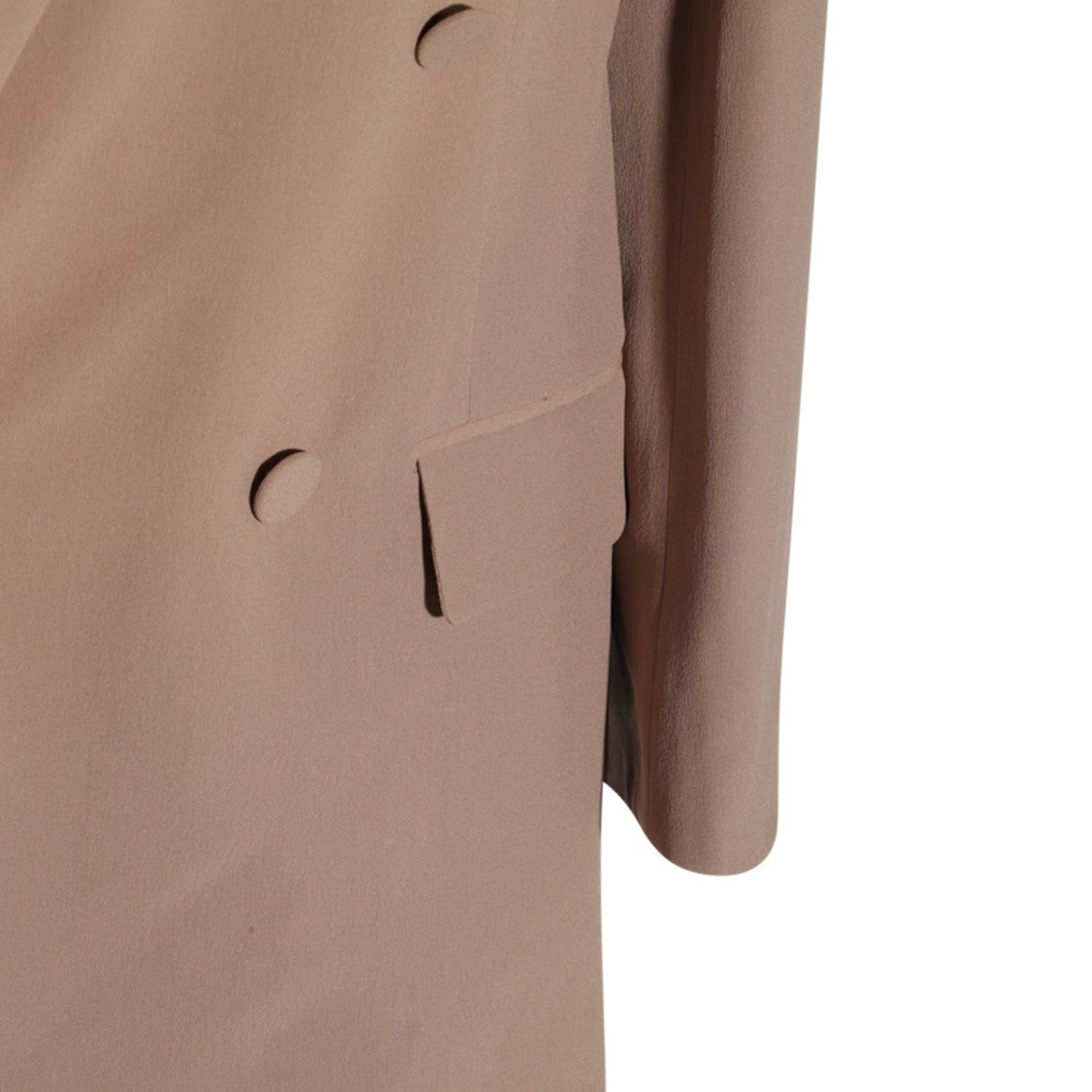 Saint Laurent Double-Breasted Tailored Jacket With Flap Pockets