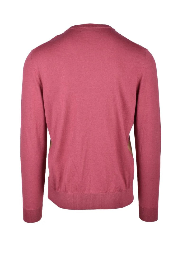 Ballantyne Argyle Patterned Knitted Sweater