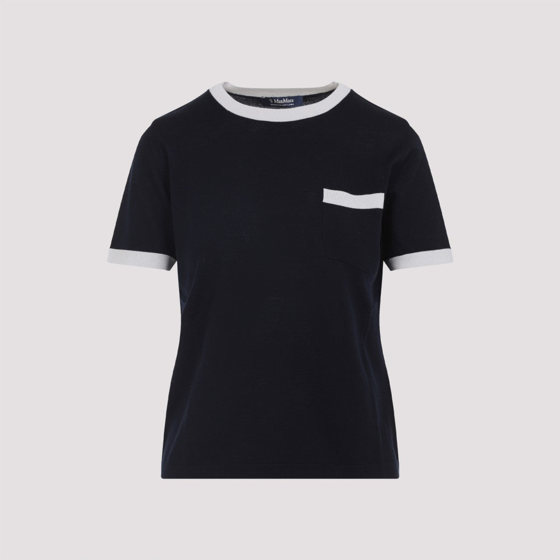 Max Mara Egidio Bicolor Knit T-Shirt