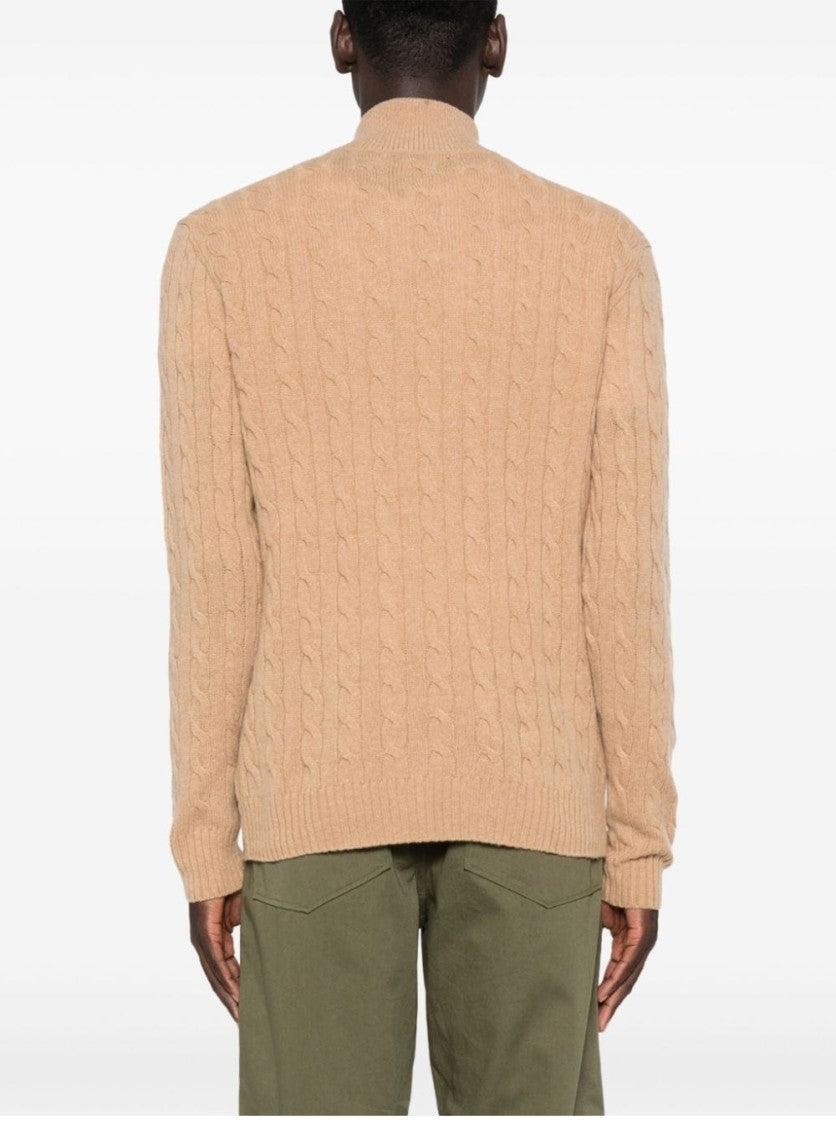 Polo Ralph Lauren Cable-Knit Half-Zip Pullover