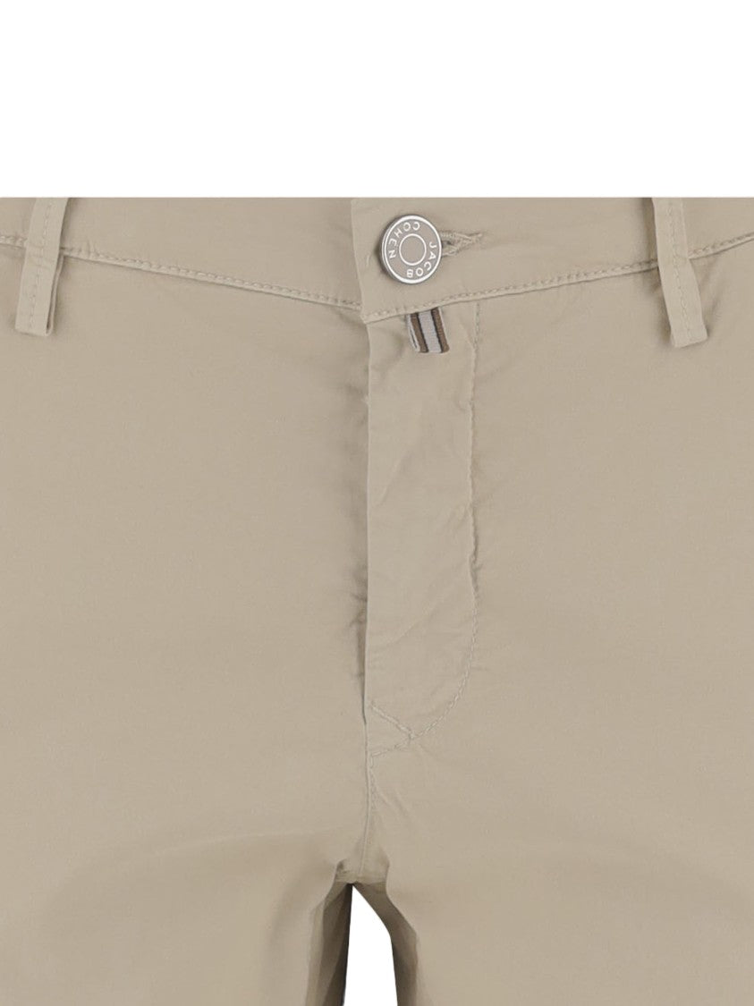 Jacob Cohen Stretch Cotton Blend Trousers