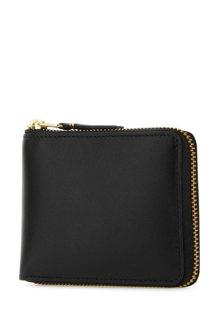 Comme Des Garçons Black Leather Wallet