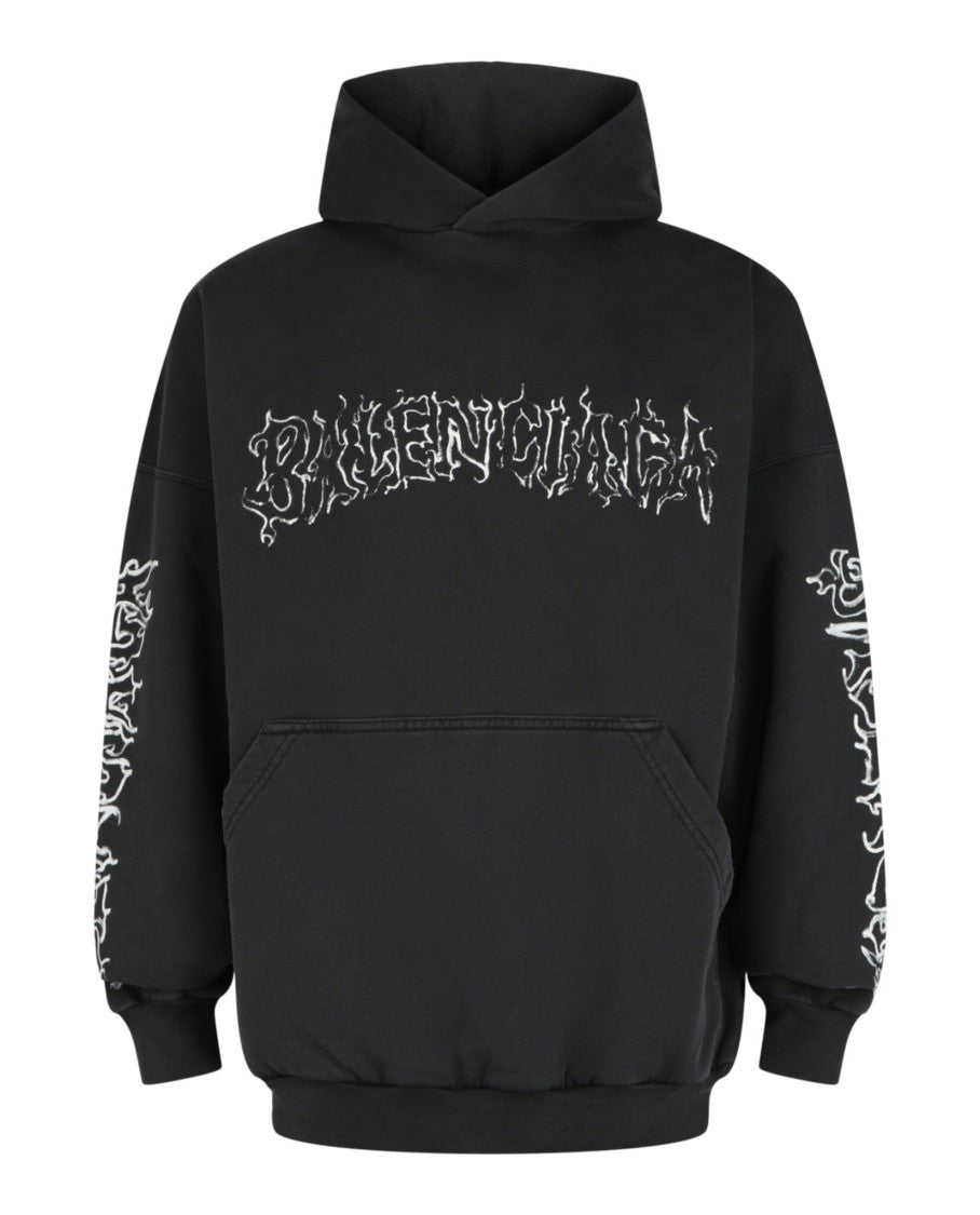 Balenciaga Diy Metal Logo Hoodie