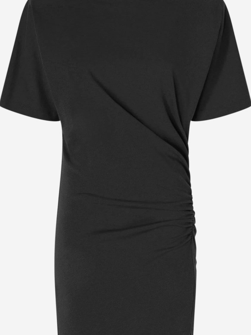 Pinko Long Dress With Padded Shoulders