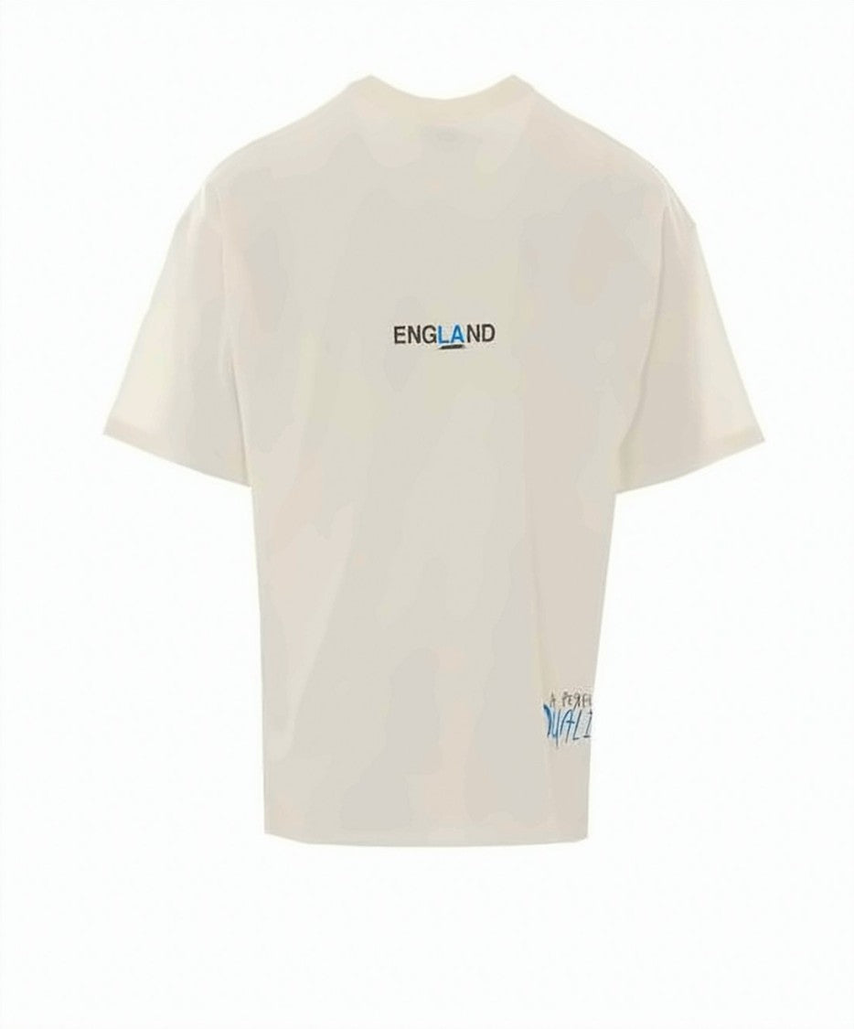 Represent Relaxed-Fit Graphic Print T-Shirt With Unique Lion And Eagle Design