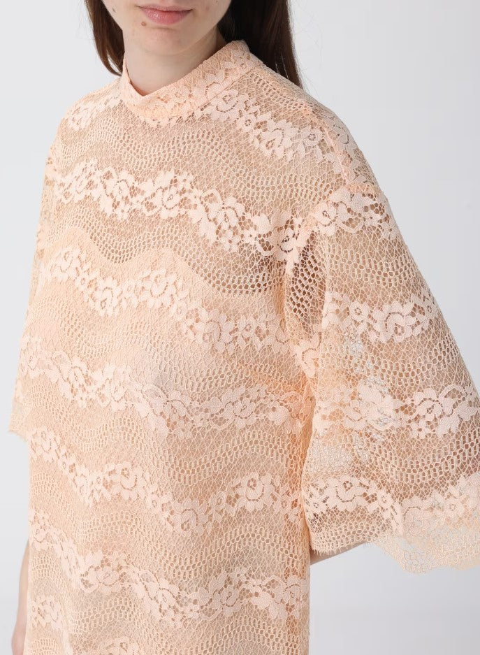 Twin-Set Macramè Lace 3/4 Sleeve Dress