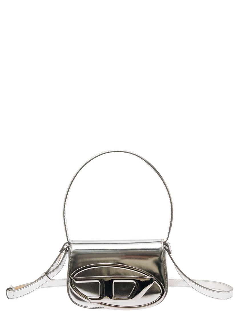 Diesel 1Dr' Silver-Tone Shoulder Bag