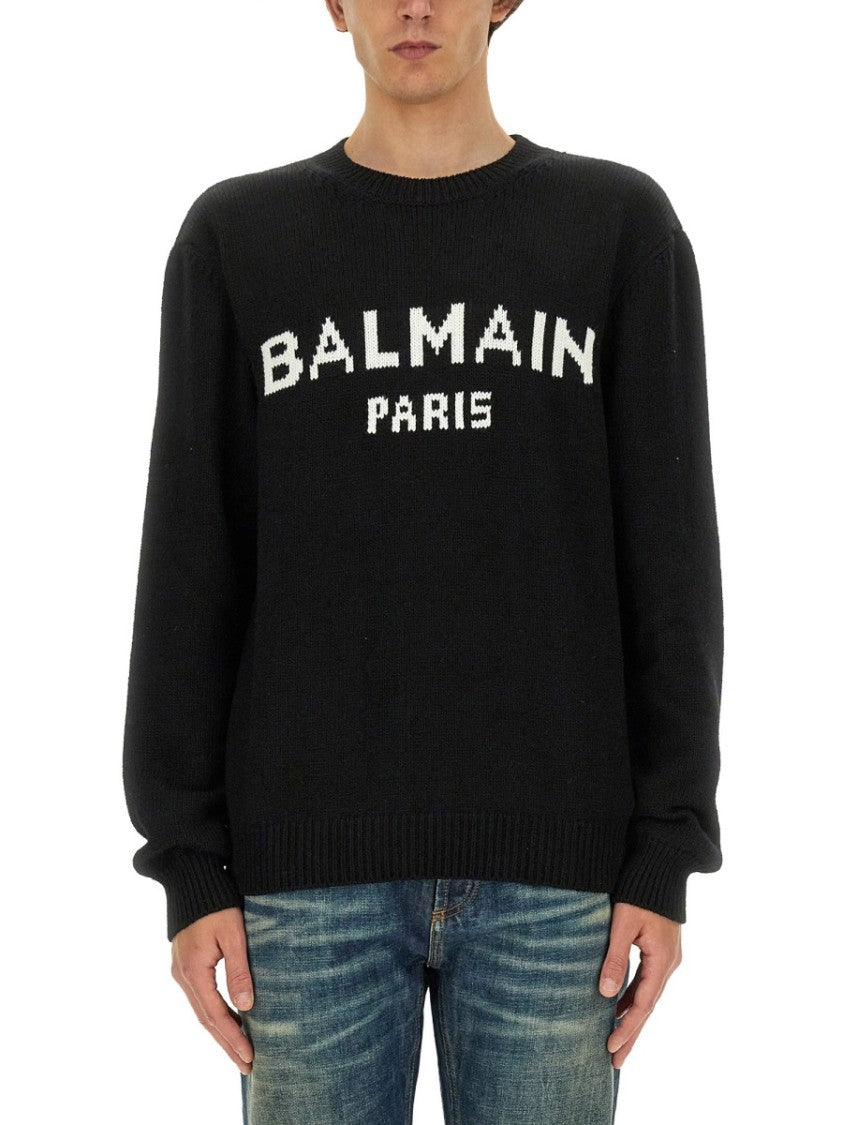 Balmain Regular Fit Black Jersey