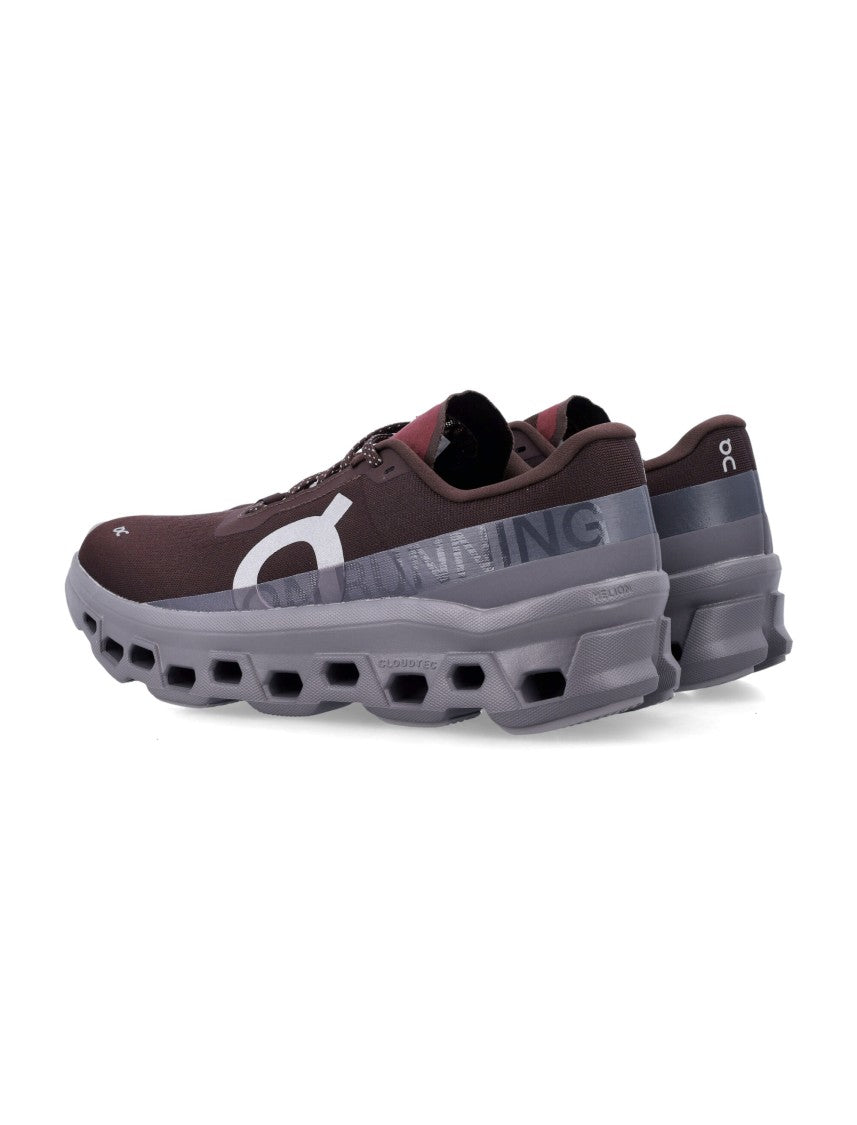 On Running Burgundy Cloudmonster 1 Sneakers