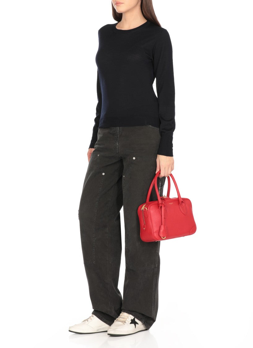 Golden Goose Fitted Wool Sweater With Star Embellishments