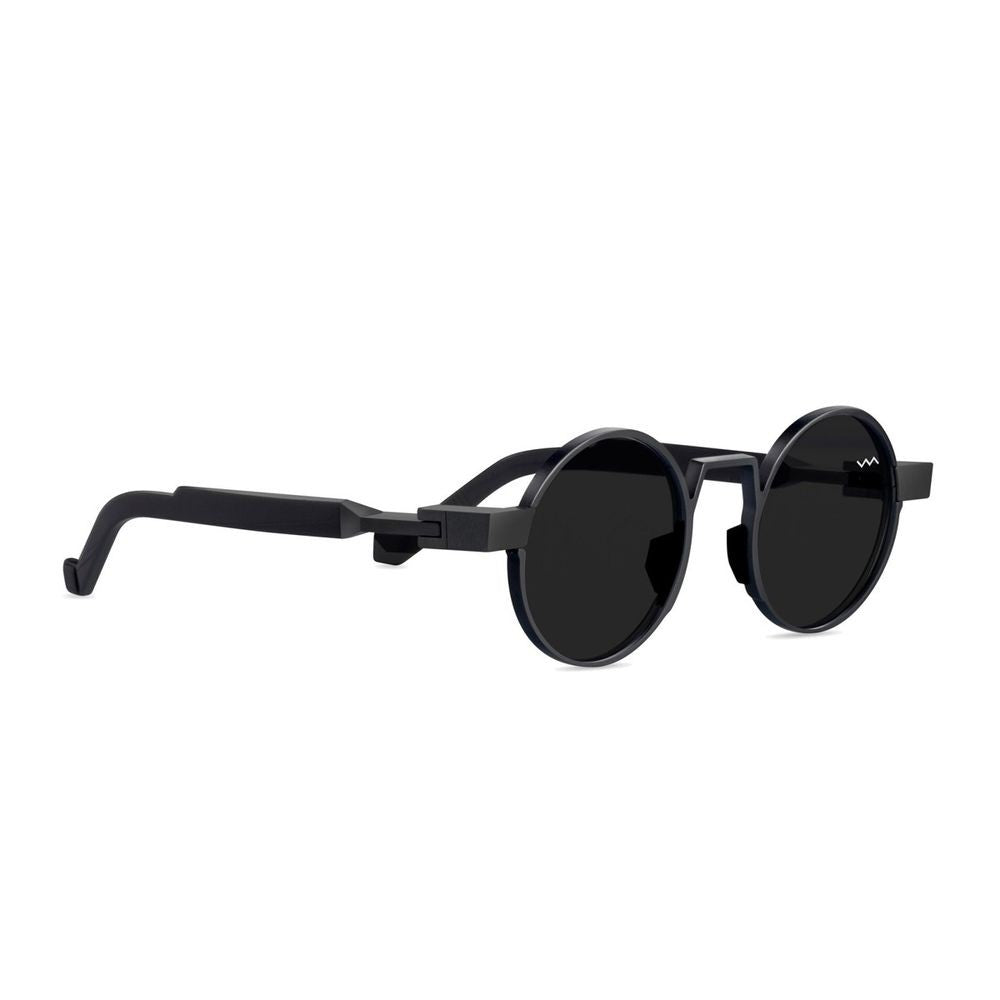 Vava Wl0021 White Label Round Dark Lens Sunglasses