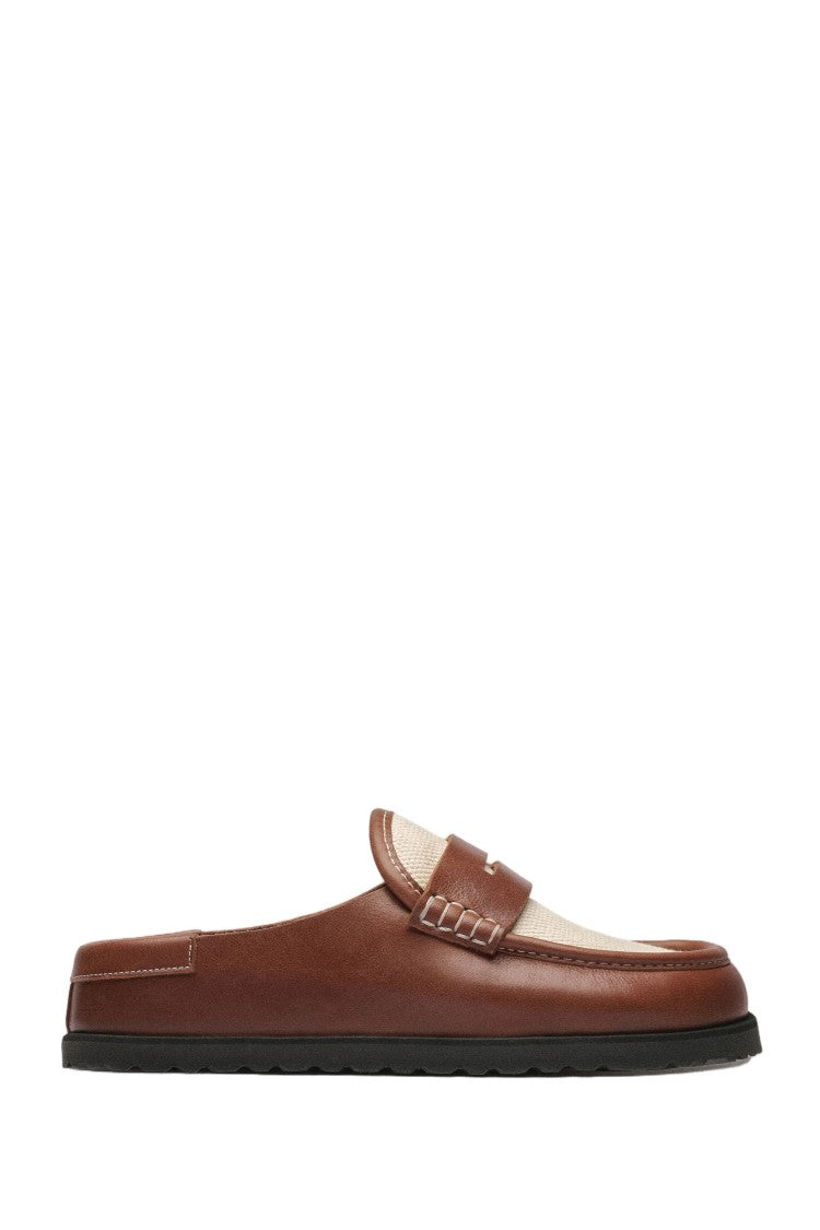 Birkenstock Canvas Naples Wrapped Outsole Loafers