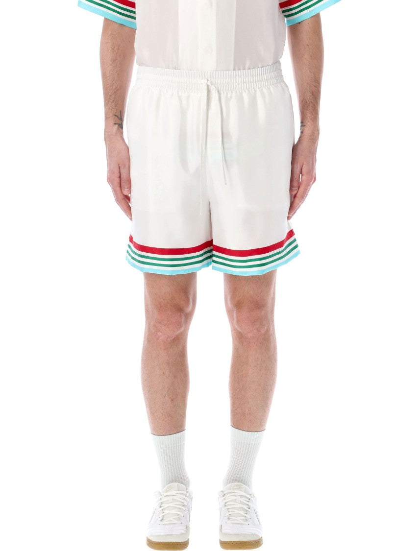 Casablanca Casa Way World Series Silk Shorts