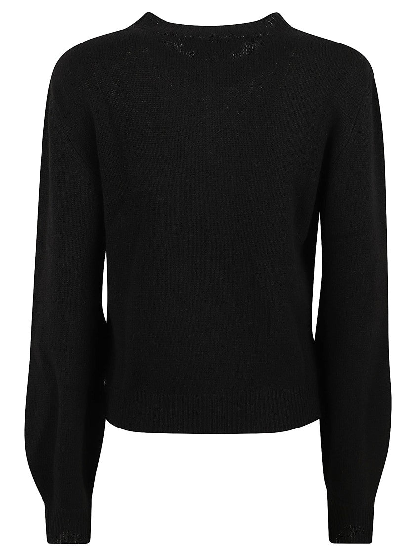 Marni Crew-Neck Cashmere Jumper With Balloon Sleeves