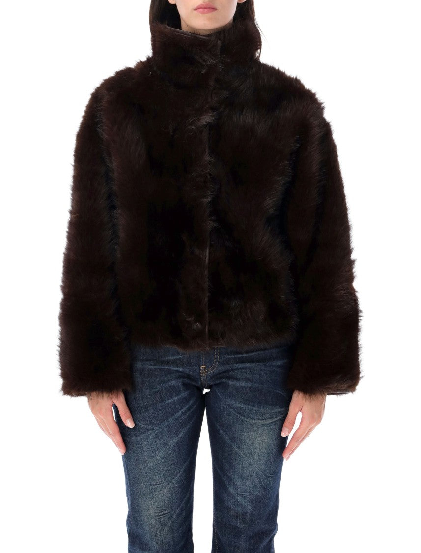 Urbancode Short Jacket Toscana Faux Fur Reversabel Reversible Jacket