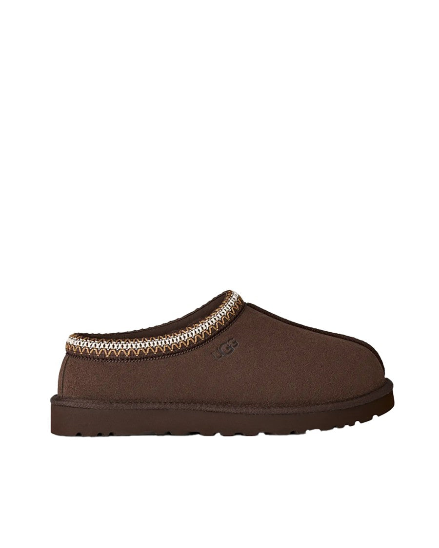 Ugg Slip-On Suede Clog With Shearling Lining