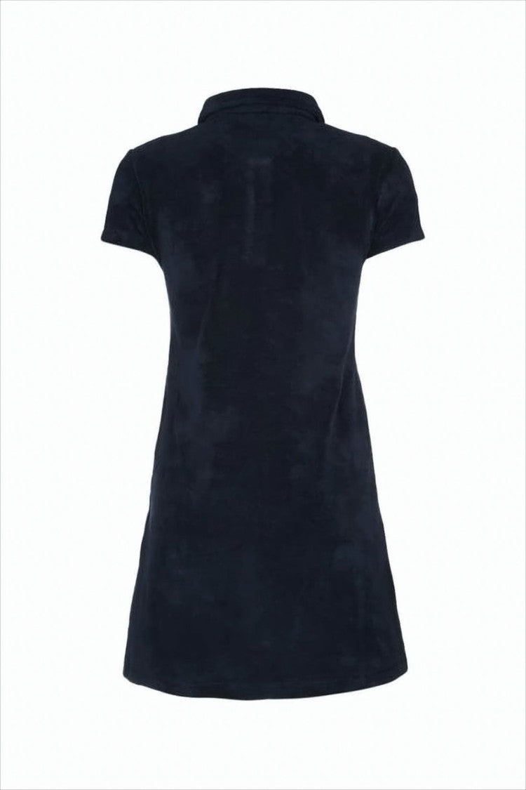 Celine Polo Collar Midi Dress