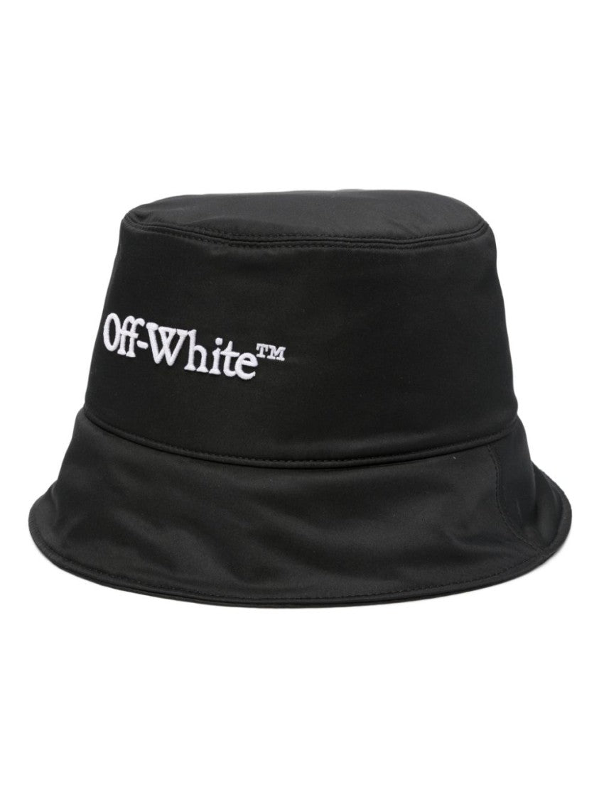 Off-White Black Polyester Hat