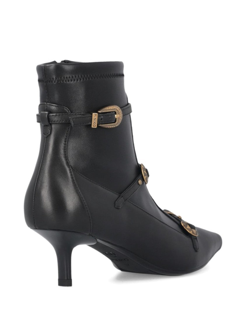 Pinko Pointed Toe Ankle Boots