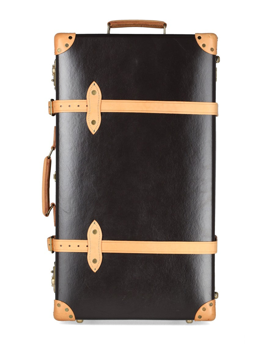 Globe-Trotter Brown Safari Xl Suitcase 2 Wheels