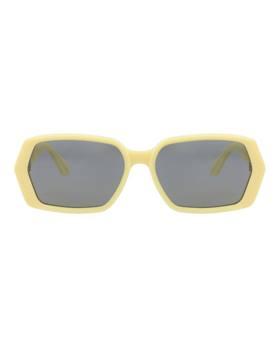 Alaïa Square-Frame Recycled Acetate Sunglasses