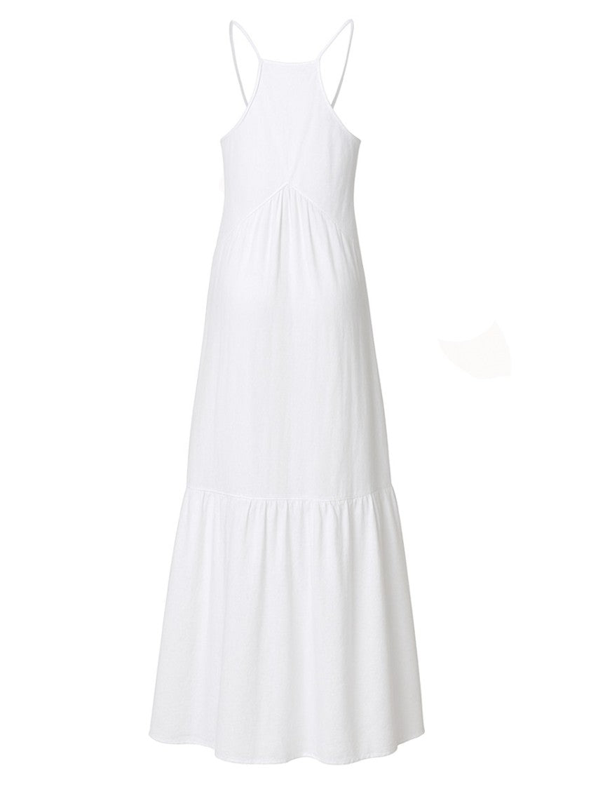 Isabel Marant Étoile Vasma Cotton Viscose Ruffled Dress