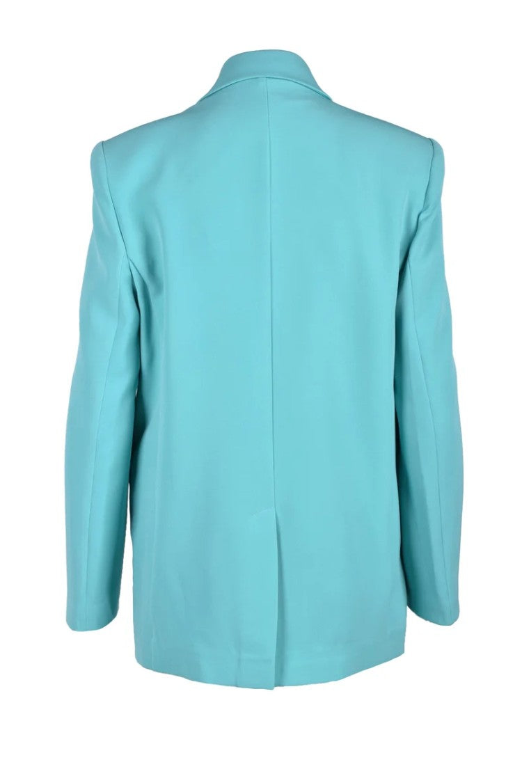 Revise Aqua Polyester Blend Jacket