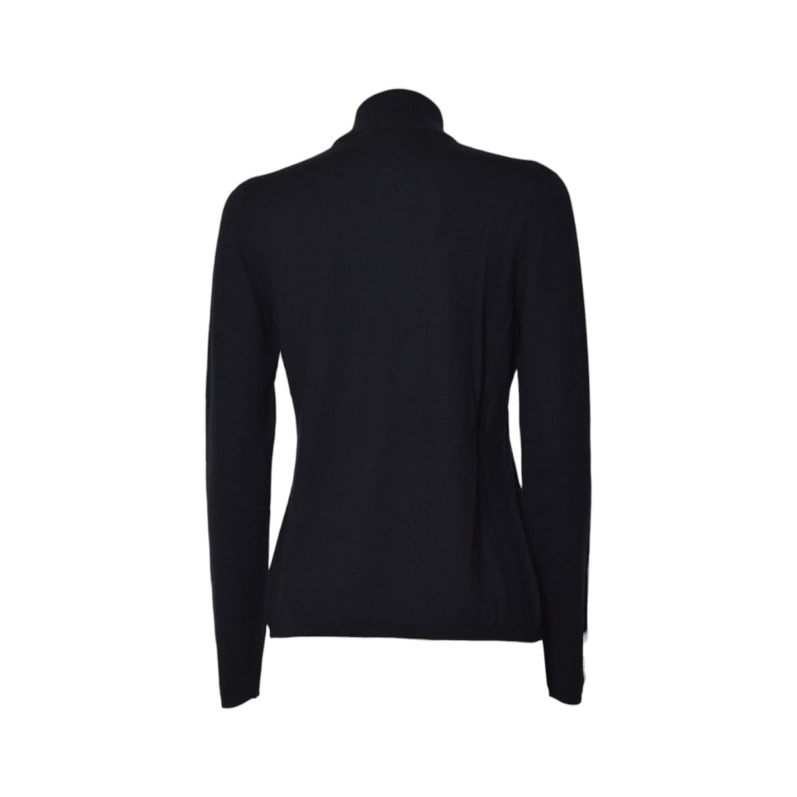 Max Mara Fitted Turtleneck Cashmere Sweater With High Neckline