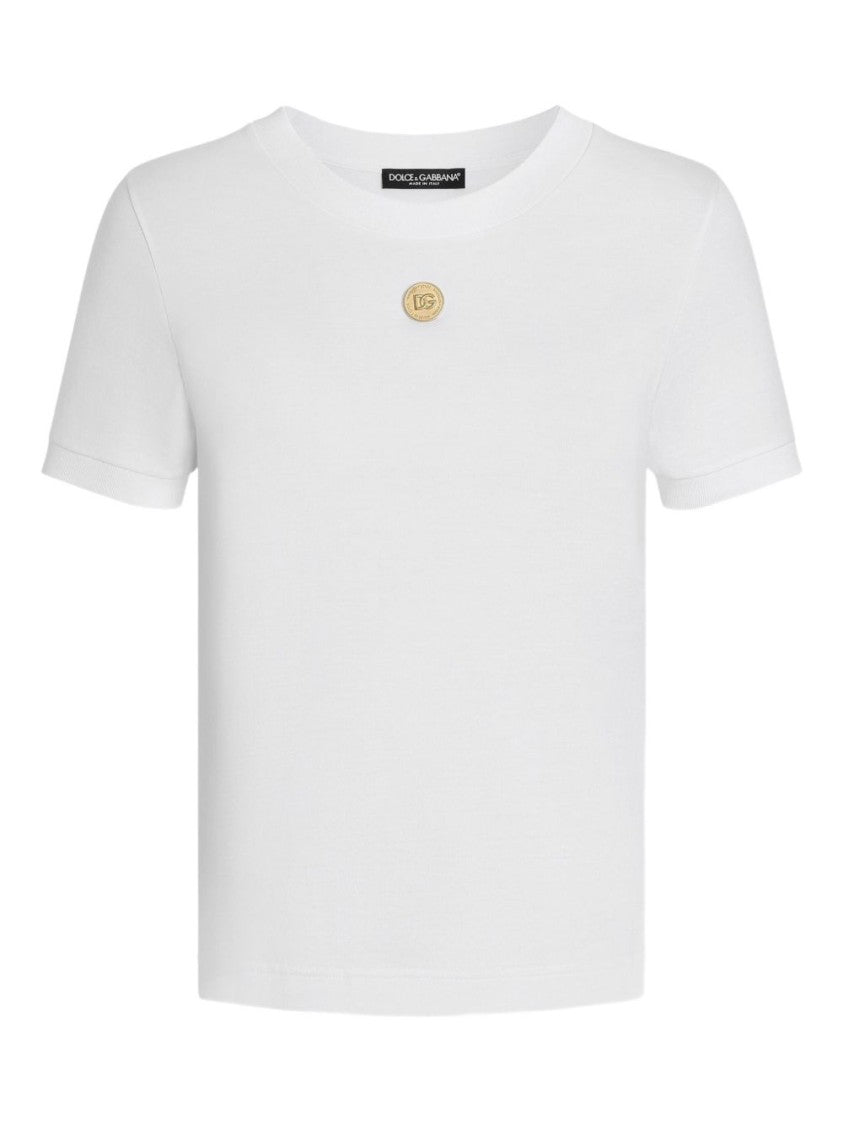 Dolce & Gabbana T-Shirt With Medal