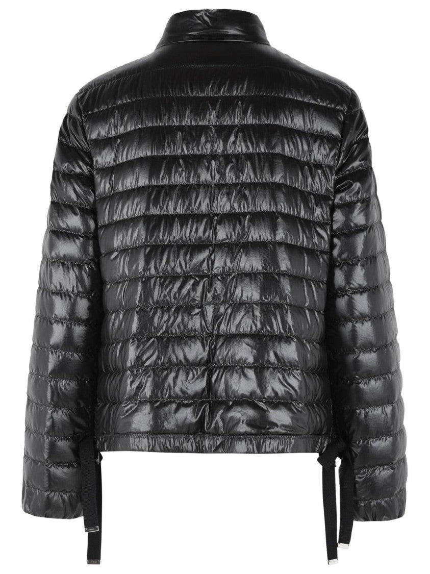 Moncler 'Azalee' Short Black Polyamide Down Jacket
