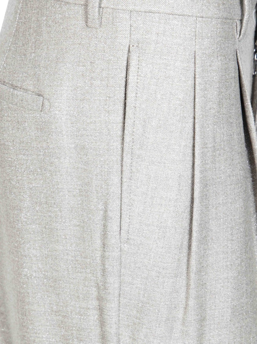 Berwich Tailored High-Waisted Straight-Leg Pants