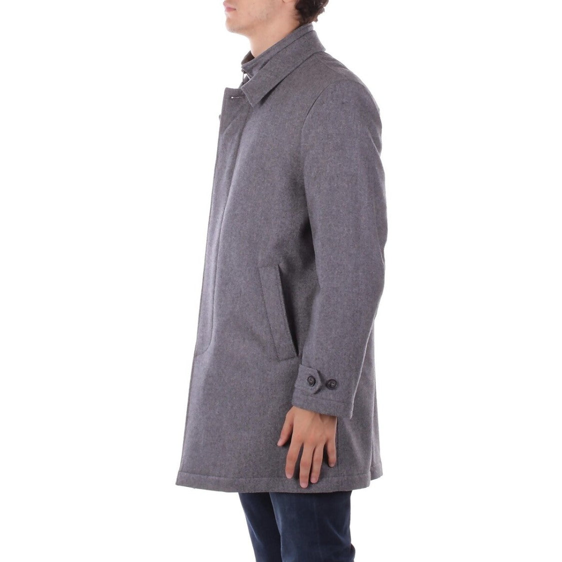 Fay Easy Morning Double-Breasted Coat
