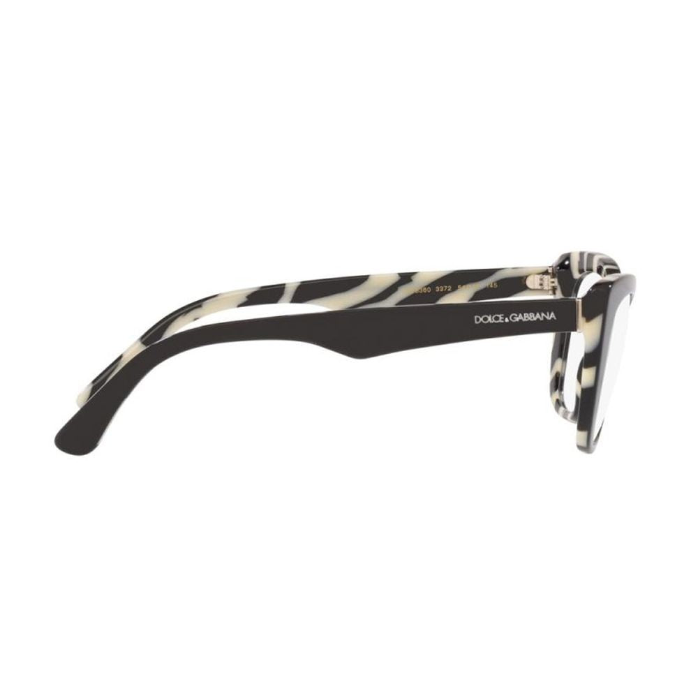 Dolce & Gabbana Dg3360 Glossy Black Cat-Eye Eyeglasses
