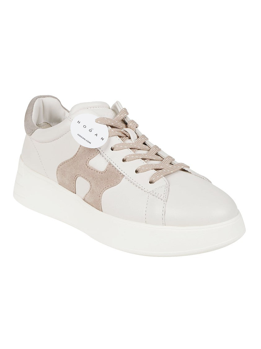 Hogan Rebel H562 Calf Leather Suede Sneakers