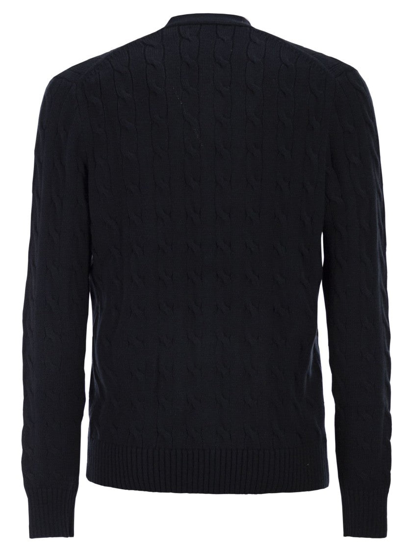 Polo Ralph Lauren Cotton Cable Knit Cardigan