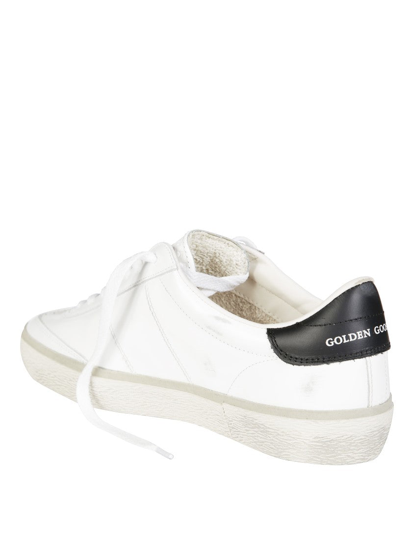 Golden Goose White Leather Sneakers