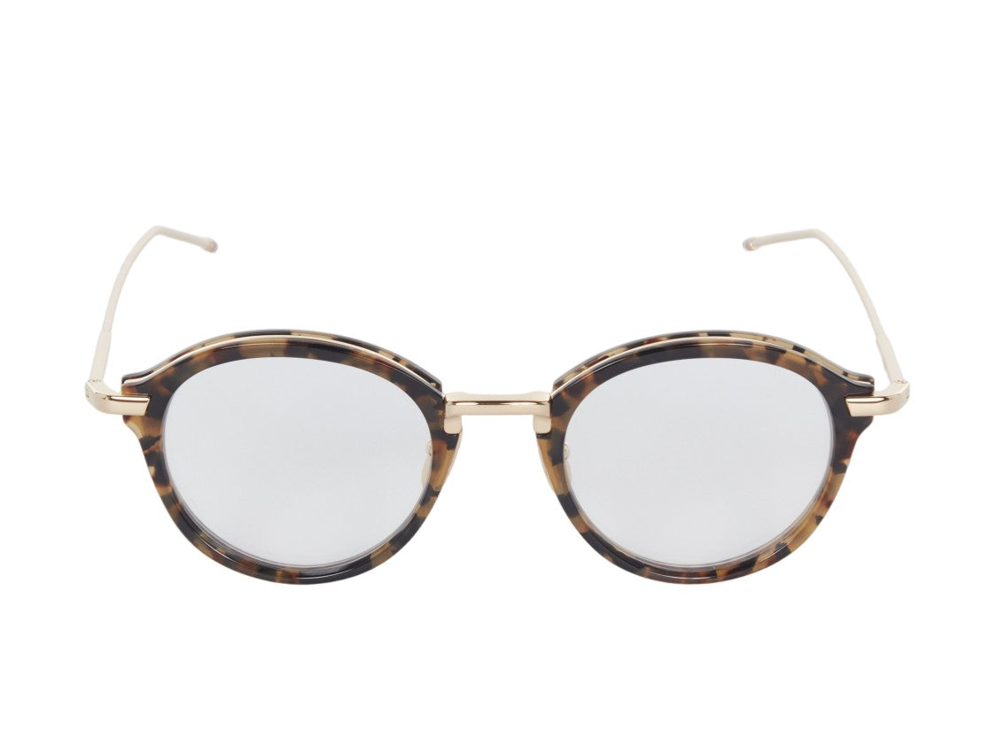 Thom Browne Tortoiseshell Ueo011a Acetate Round Sunglasses