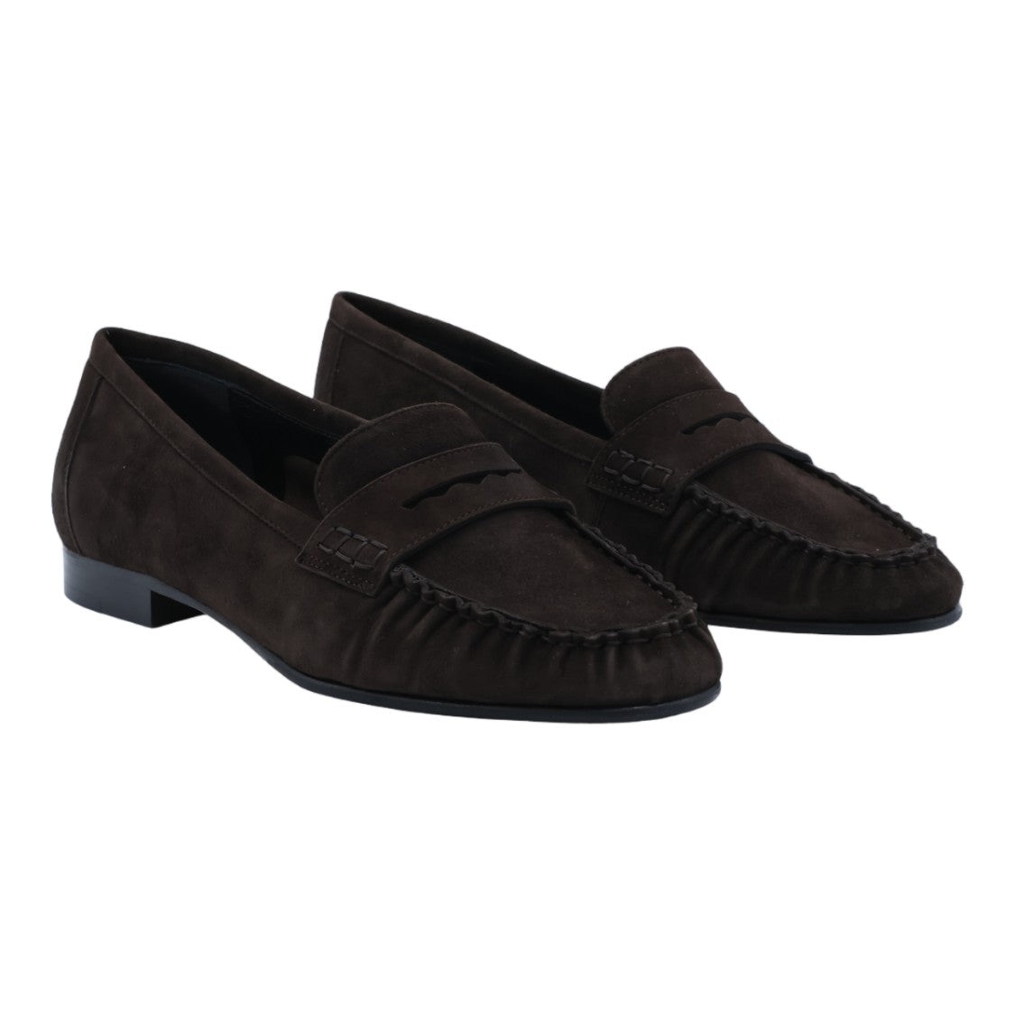 Aeydē Moccasin-Style Flat Shoes With Cut-Out Accents And Subtle Detailing