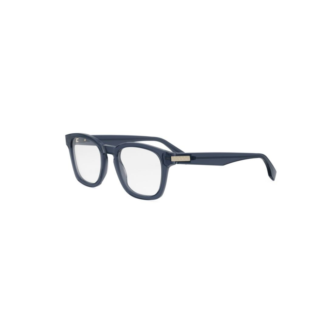 Fendi Fe50097i Bold Square Acetate Eyeglasses